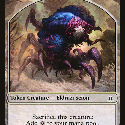 Eldrazi Scion Token (006/011) [Oath of the Gatewatch Tokens]