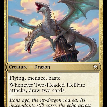 Two-Headed Hellkite [Dominaria United Commander]