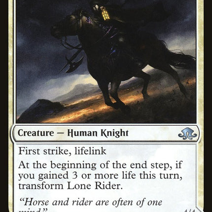 Lone Rider // It That Rides as One [Eldritch Moon]