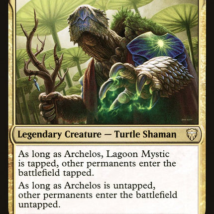 Archelos, Lagoon Mystic [Commander Legends]