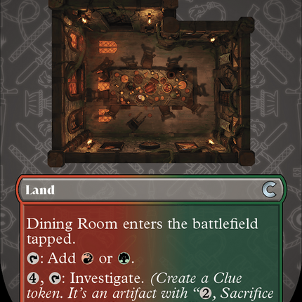 Dining Room (Borderless) [Ravnica: Clue Edition]
