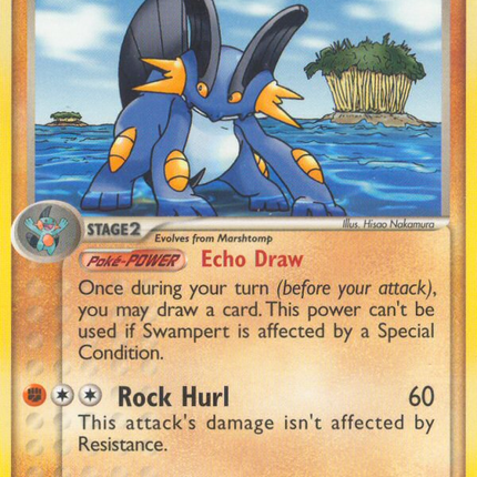 Swampert (27/100) [EX: Crystal Guardians]