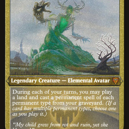 Muldrotha, the Gravetide (Etched) [Commander Legends]