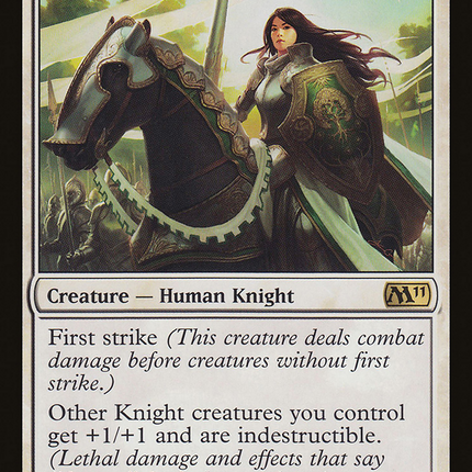 Knight Exemplar (Magic 2011) [The List]