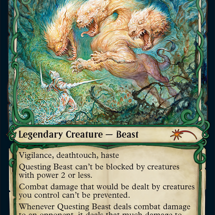Questing Beast (Halo Foil) [Secret Lair Drop Series]