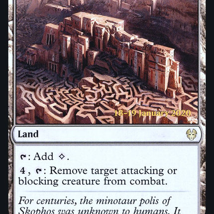 Labyrinth of Skophos [Theros Beyond Death Prerelease Promos]