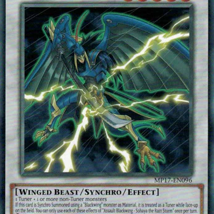 Assault Blackwing - Sohaya the Rain Storm [MP17-EN096] Common
