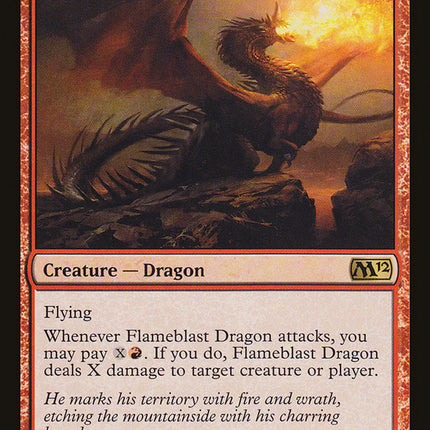 Flameblast Dragon [Magic 2012]
