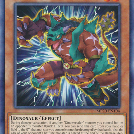 Dinowrestler Martial Ankylo [MP20-EN104] Common
