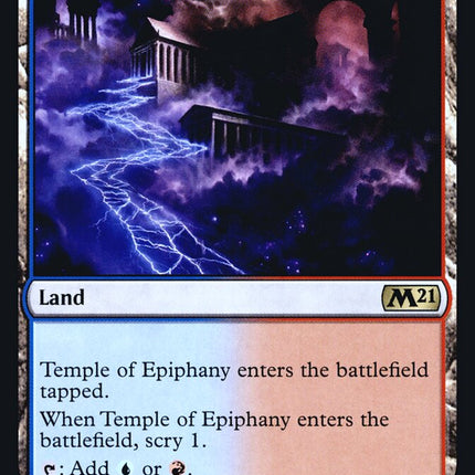 Temple of Epiphany [Secret Lair: Heads I Win, Tails You Lose]