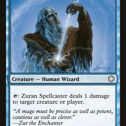 Zuran Spellcaster [Coldsnap Theme Decks]