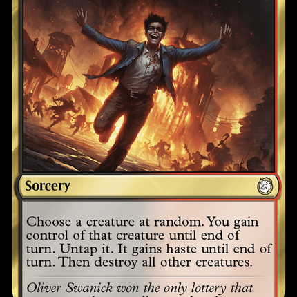 The Nipton Lottery (Surge Foil) [Fallout]