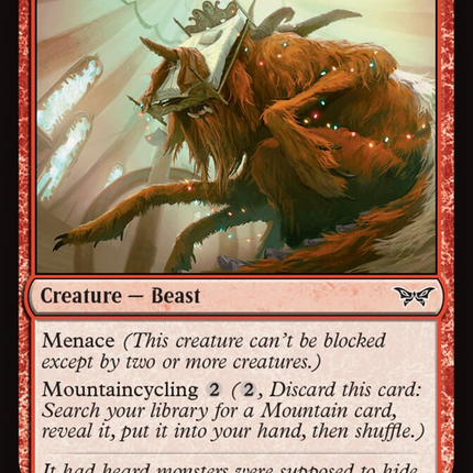 Bedhead Beastie [Duskmourn: House of Horror]