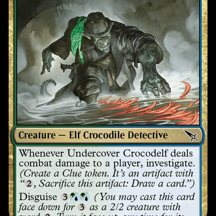 Undercover Crocodelf (Green) [Murders at Karlov Manor]