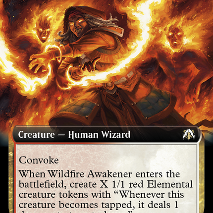 Wildfire Awakener (Extended Art) [March of the Machine Commander]