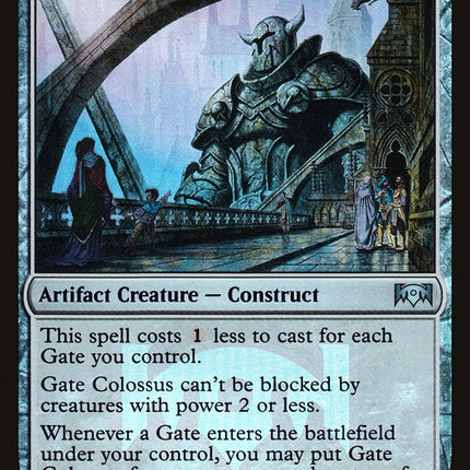 Gate Colossus (League) [Ravnica Allegiance Promos]