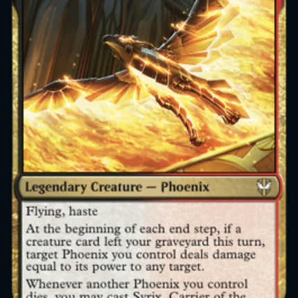 Syrix, Carrier of the Flame [Streets of New Capenna Commander]