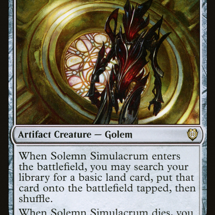 Solemn Simulacrum [Phyrexia: All Will Be One Commander]