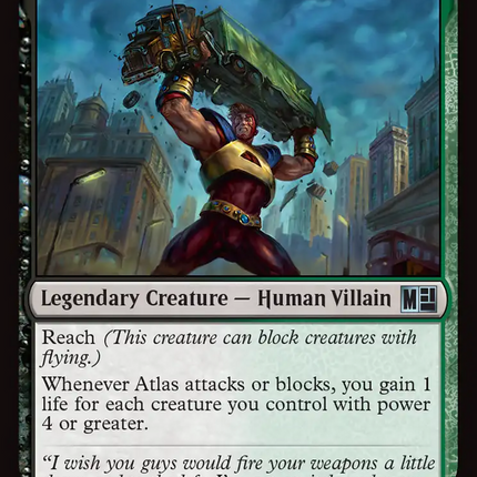Atlas, Sizable Stooge [Marvel Super Heroes]