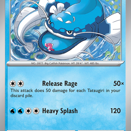Dondozo (061/198) (Line Holo) [Scarlet & Violet: Base Set]