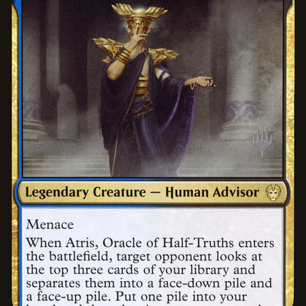 Atris, Oracle of Half-Truths (Promo Pack) [Theros Beyond Death Promos]