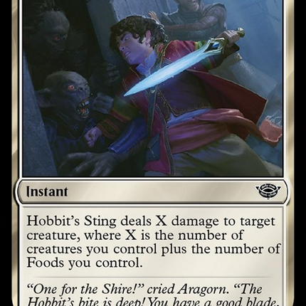 Hobbit's Sting [The Lord of the Rings: Tales of Middle-Earth]