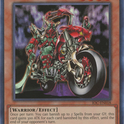 Chaosrider Gustaph (25th Anniversary) [IOC-EN018] Super Rare