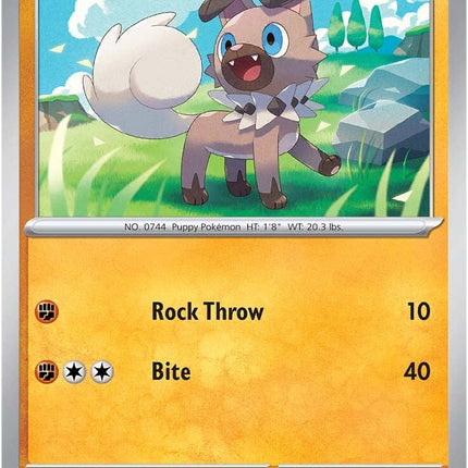 Rockruff (116/193) [Scarlet & Violet: Paldea Evolved]