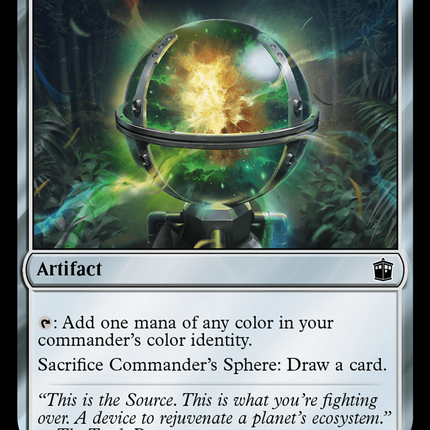 Commander's Sphere [Doctor Who]