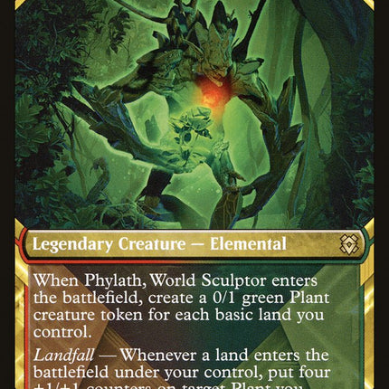 Phylath, World Sculptor (Showcase) [Zendikar Rising]