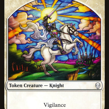 Knight Token (002/016) [Dominaria Tokens]