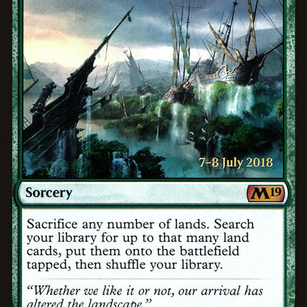 Scapeshift [Core Set 2019 Prerelease Promos]