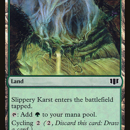 Slippery Karst [Commander 2014]