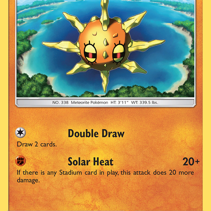 Solrock (69/147) [Sun & Moon: Burning Shadows]