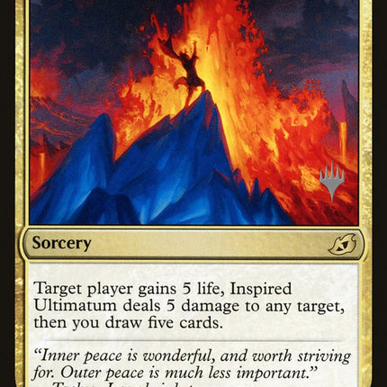Inspired Ultimatum (Promo Pack) [Ikoria: Lair of Behemoths Promos]