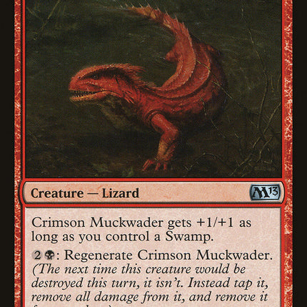 Crimson Muckwader [Magic 2013]