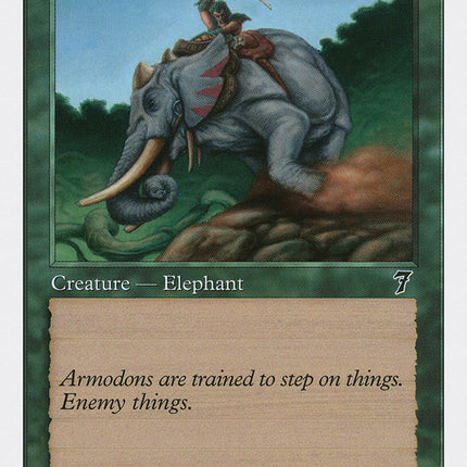 Trained Armodon [Seventh Edition]