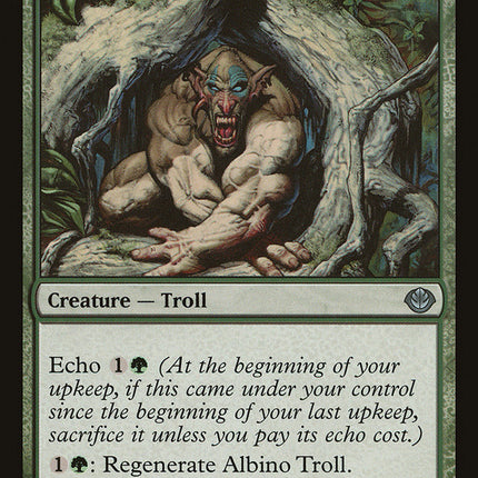 Albino Troll [Duel Decks: Garruk vs. Liliana]