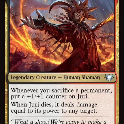Juri, Master of the Revue [Edge of Eternities Commander]