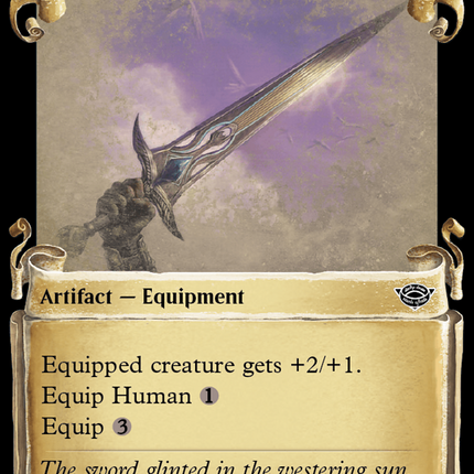 Dunedain Blade [The Lord of the Rings: Tales of Middle-Earth Showcase Scrolls]