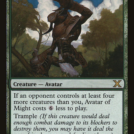 Avatar of Might [Tenth Edition]