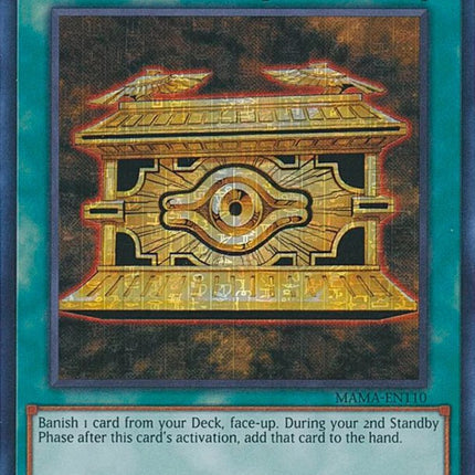 Gold Sarcophagus [MAMA-EN110] Secret Pharaoh's Rare