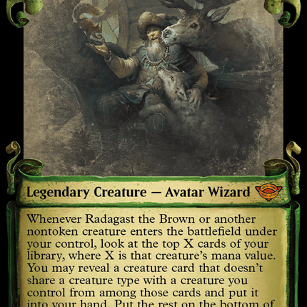Radagast the Brown [The Lord of the Rings: Tales of Middle-Earth Showcase Scrolls]