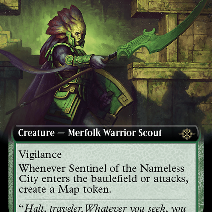 Sentinel of the Nameless City (Extended Art) [The Lost Caverns of Ixalan]
