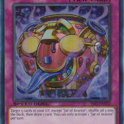 Jar of Avarice [SS03-ENV02] Ultra Rare