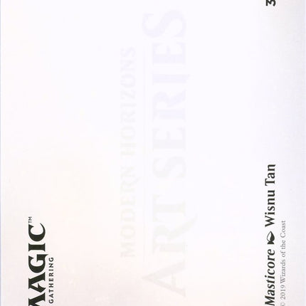 Lesser Masticore // Lesser Masticore [Modern Horizons Art Series]