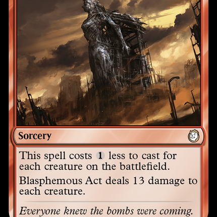 Blasphemous Act (Surge Foil) [Fallout]