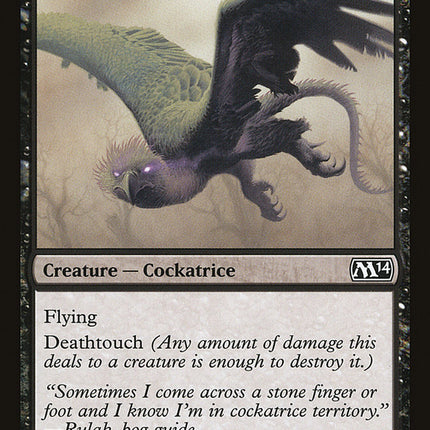 Deathgaze Cockatrice [Magic 2014]