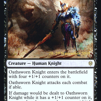 Oathsworn Knight [Throne of Eldraine Prerelease Promos]
