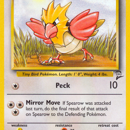 Spearow (92/130) [Base Set 2]